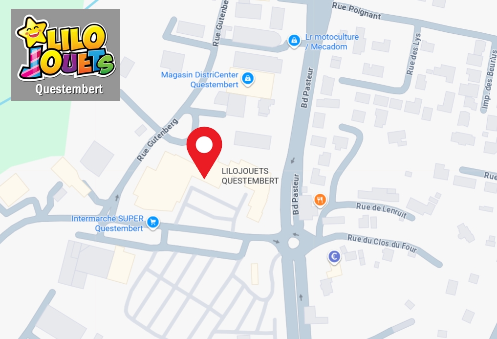 Carte Lilojouets Questembert